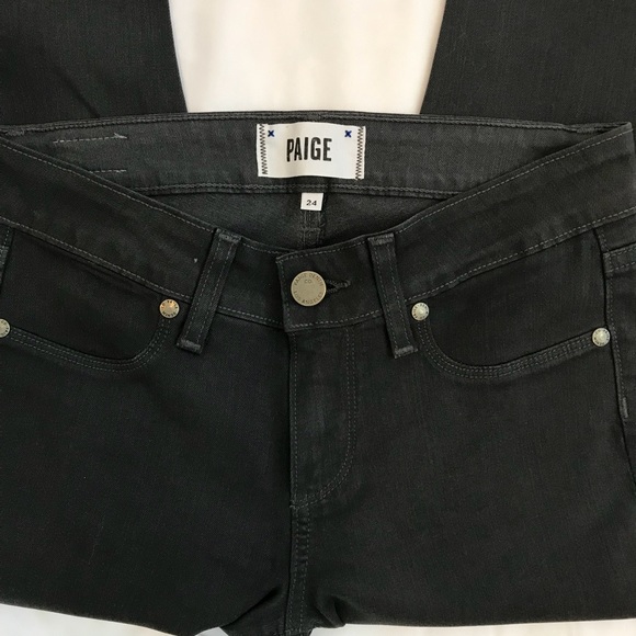 Paige Verdugo ankle gray jeans size 24 - Picture 5 of 6